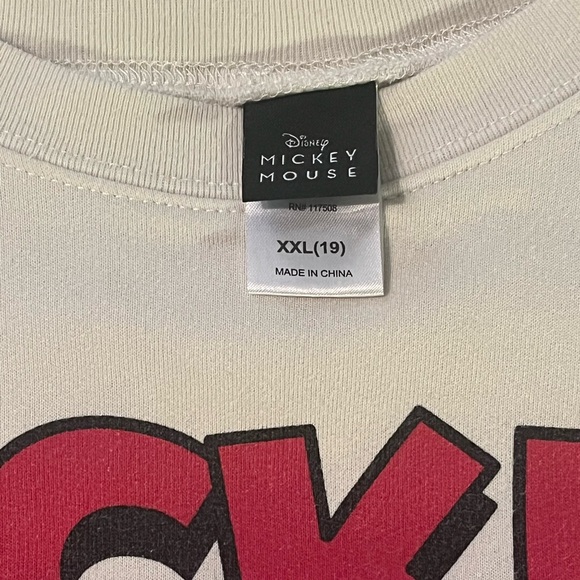 Mickey & Minnie Disney Crewneck - Size XXL - Picture 5 of 6